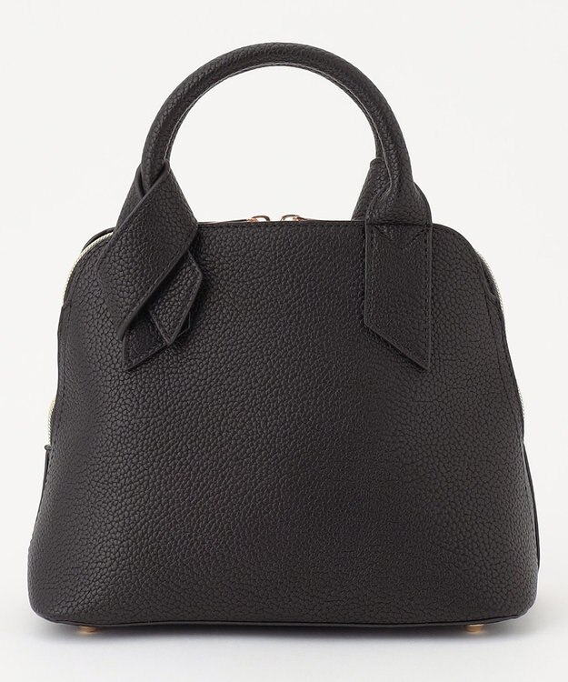 LA BAGAGERIE 【maison vert】 【超軽量/多収納】リボンハンドル2WAYバッグ ブラック