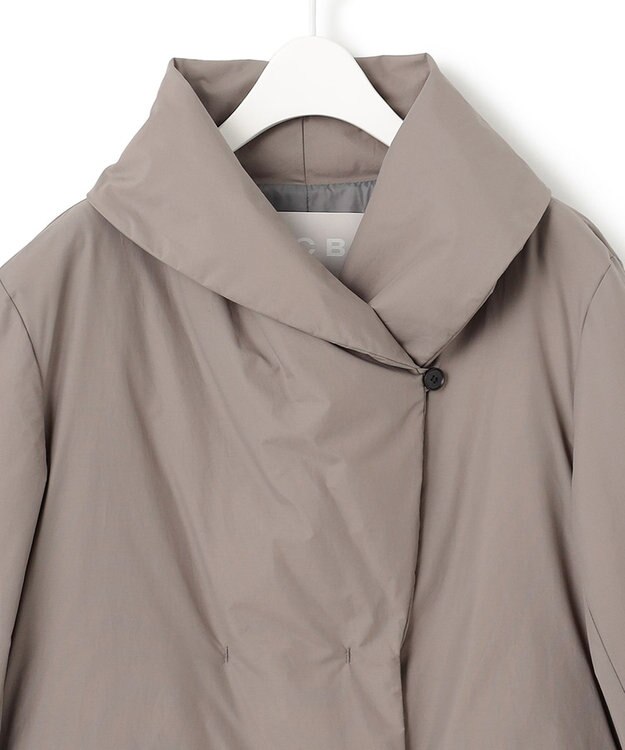 ICB 【CLASSY.1月号掲載】ADSダウン ショートコート ドーングレー系