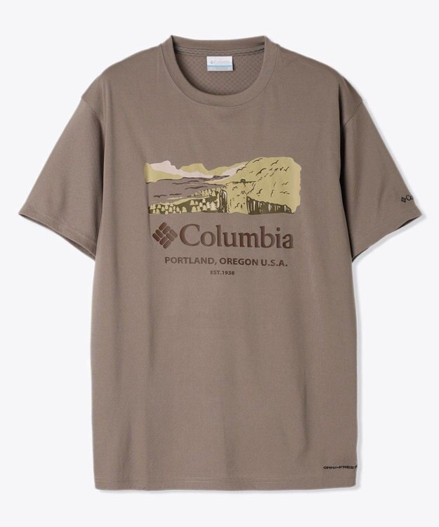 Columbia Columbia/ レイクアローヘッドグラフィックショートスリーブTシャツ /コロンビア Iron、 River