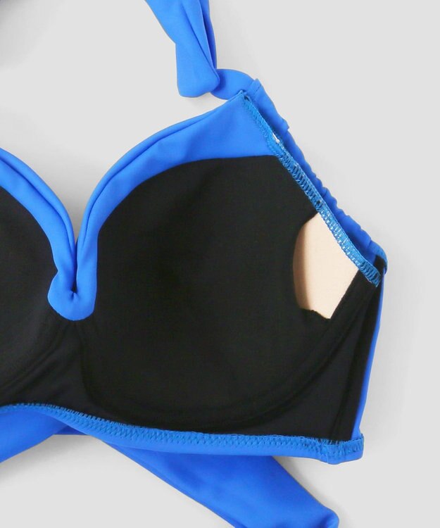 San-ai Resort（三愛水着楽園） 【SALE】ワコール定番商品カップ使用 GHIカップの大きなお胸に対応　【グラマラスフィット】　ワイヤーブラ　9D-M　【San-ai Resort（サンアイリゾート）】 ブルー