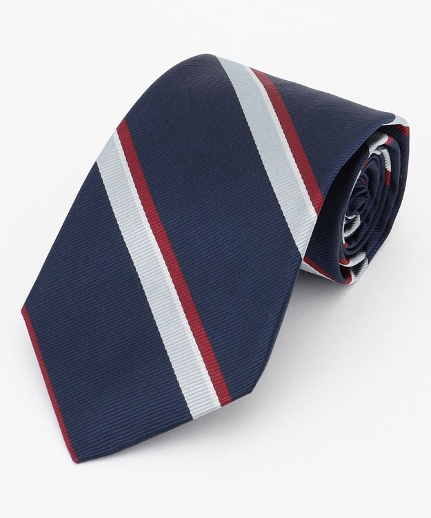 J.PRESS MEN オーセンティック / レジメンタル ネクタイ ネイビー系2