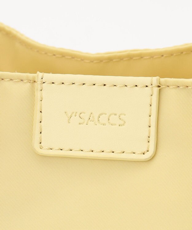 Y'SACCS 【大人のおしゃれ手帖10月号掲載】市川実和子×Y'SACCS　ナイロンすっきりミニマムトート イエロー系その他