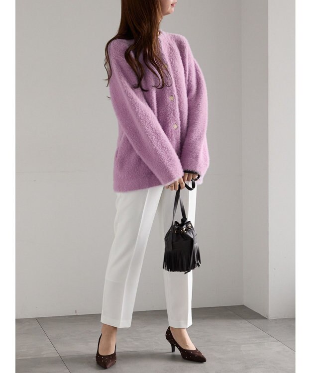 Te chichi ダブルクロスペンシルパンツ《2025winter catalog item》 オフホワイト