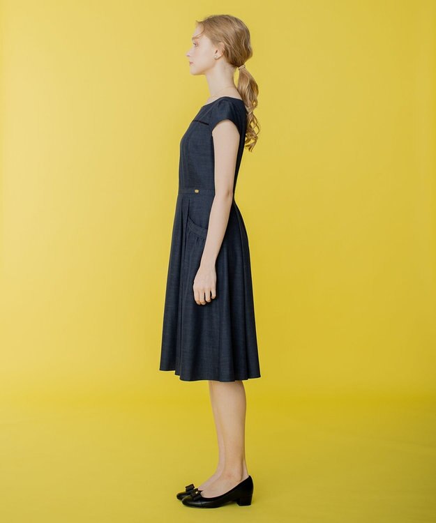 TOCCA 【洗える！】BLUE CIEL ドレス ダークネイビー系