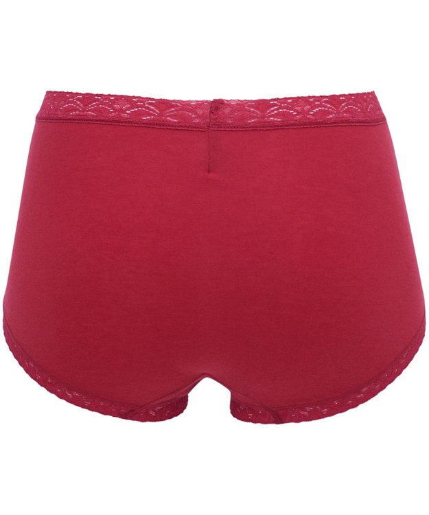 WACOAL 【ディアヒップ】 ショーツ はきこみ丈ふかめ 綿混(身生地) ヒップを包みこむフィット感 やさしいはきごこち PPA112 /ワコール レッド