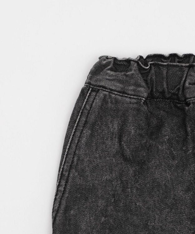 WEGO 【KIDS】デニムイージーカーゴパンツ（JUNIOR） デニムブラックソノタ