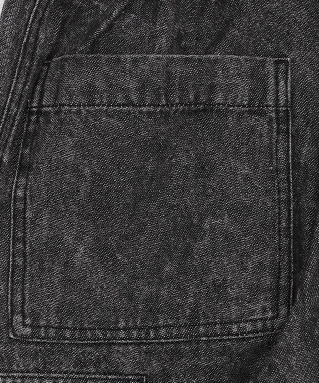 WEGO 【KIDS】デニムイージーカーゴパンツ（JUNIOR） デニムブラックソノタ