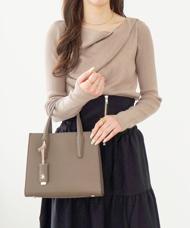 ACE BAGS & LUGGAGE Jewelna Rose へレス 2wayハンドバッグ 16221 ジュエルナローズ グレージュ