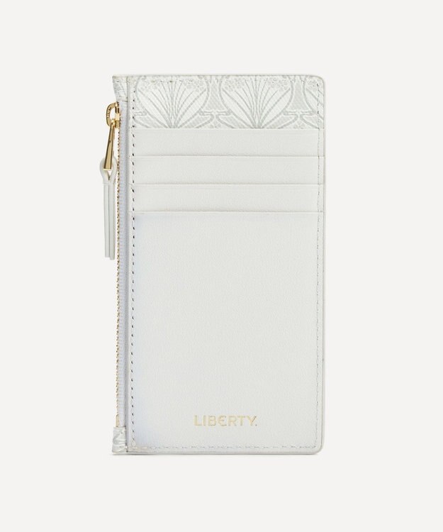 LIBERTY. アイフィス ジップド カードケース ホワイト