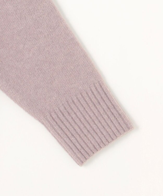 ANY SIS 【洗える】ハイネックラグラン ニット ラベンダー