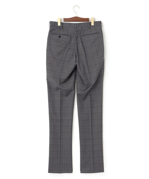 J.PRESS MEN 【J.PRESS MOVING】REDA 1865 メランジウィンドーペーン スラックス グレー系4