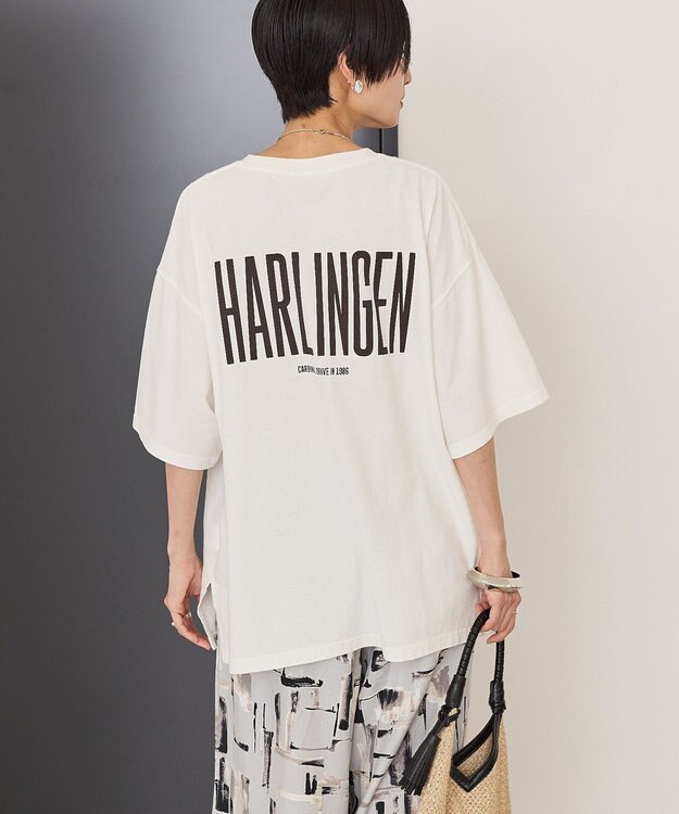 AMERICAN HOLIC バックロゴルーズＴシャツ Off White