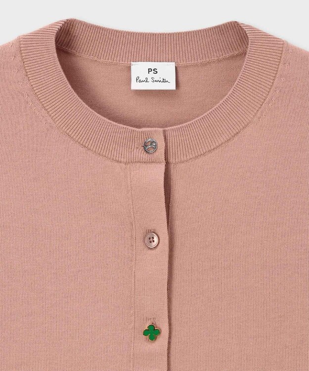 Paul Smith ラッキーチャームボタン カーディガン ピンク