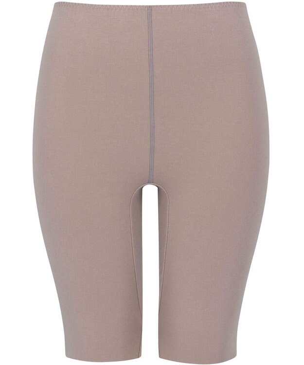 Wing あったかインナーボトム 綿100％(肌側) アウターにひびきにくい ムレにくい 【綿の贅沢 ここちフラット】 ひざ上丈 秋 冬 ER4473 ウイング／ワコール ブラウン