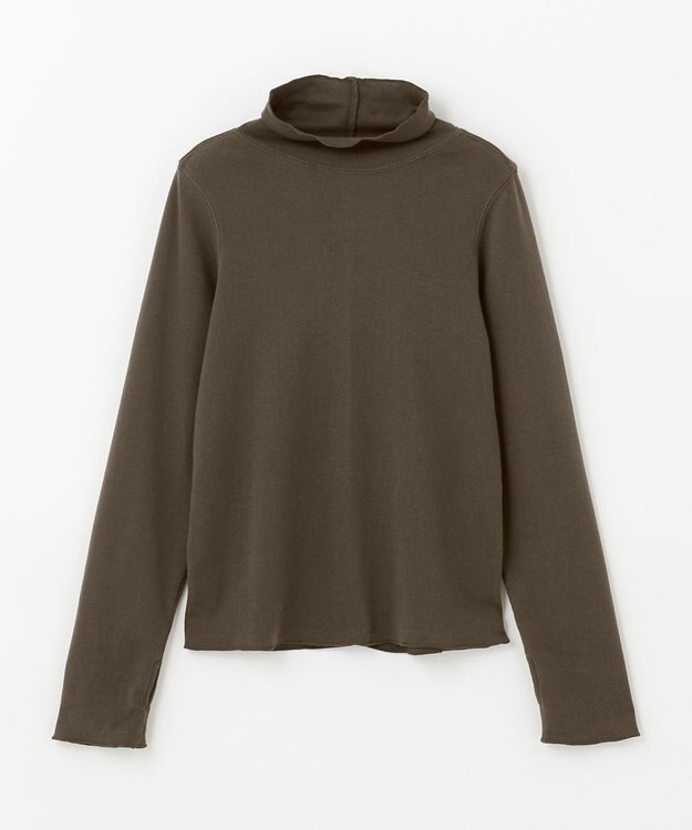 #Newans 【KIDS】【ANSWER for 男の子ママ】リラクシータートルネックカットソー カーキ系