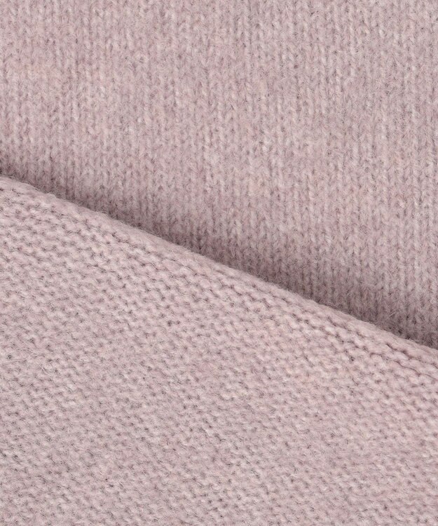 ANY SIS 【洗える】ハイネックラグラン ニット ラベンダー