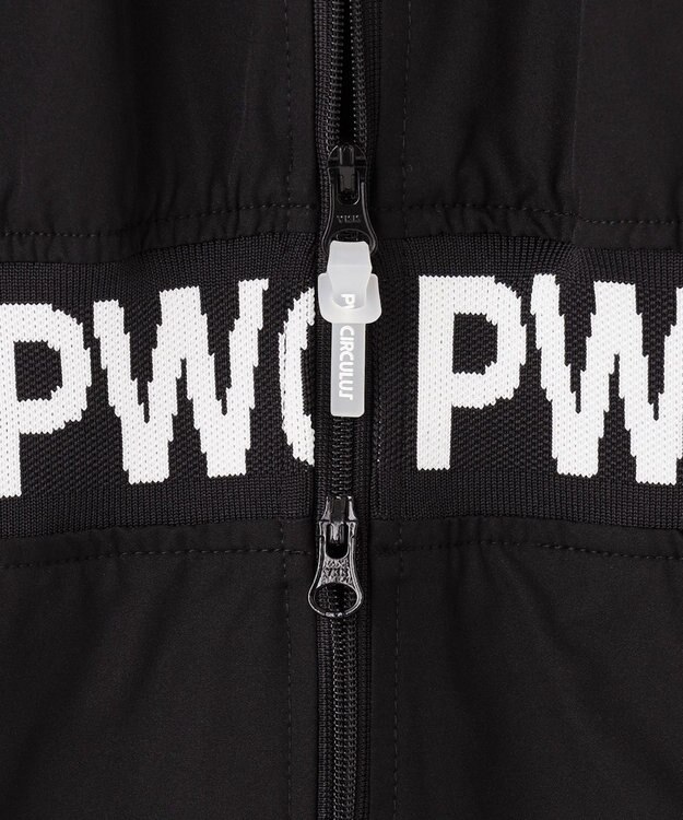 PW CIRCULUS 【限定コラボアイテム】ZIP UP WOVEN DRESS ブラック系