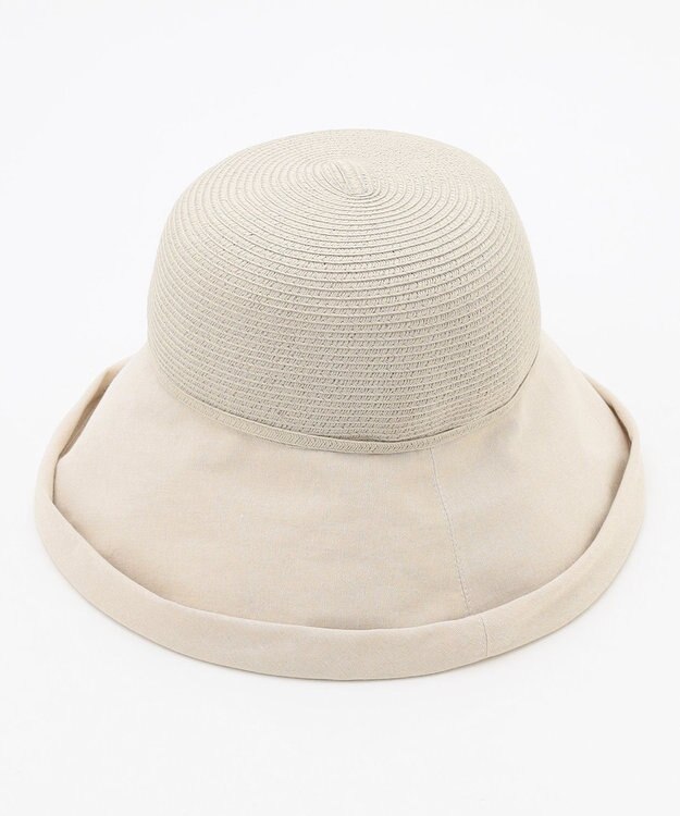 TOCCA 【UV99%以上カット・吸水速乾・抗菌防臭・洗える・サイズ調整可】BRAID COMBI HAT ハット ベージュ系