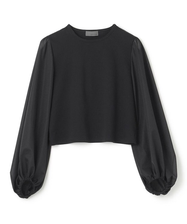 uncrave シアースリーブカットソー（uncrave STANDARD） ブラック