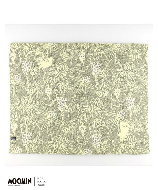 une nana cool 【ムーミン】MOOMIN × une nana ccol　なめらかふわふわブランケット ME