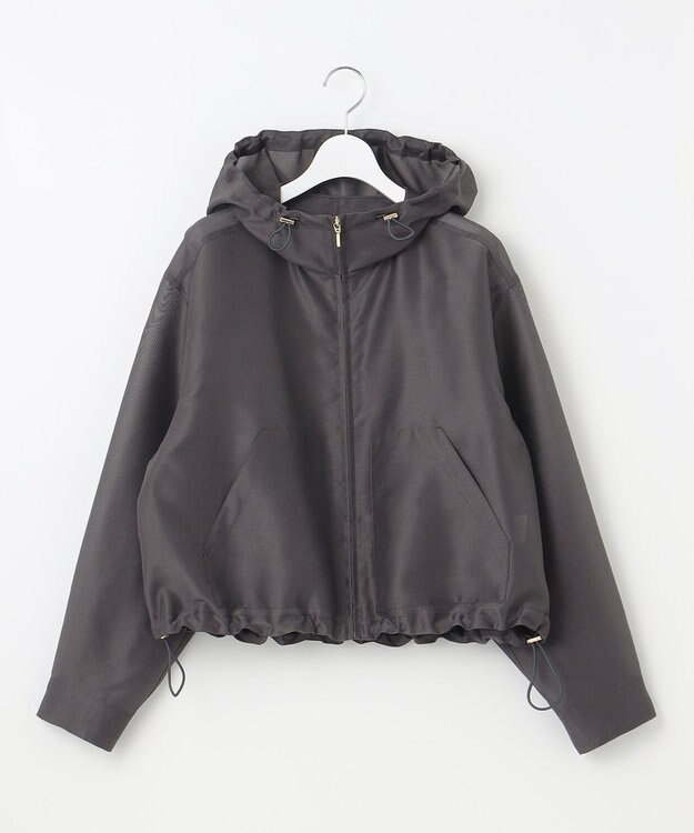 23区 【SLOW/一部店舗限定】シアーフォルム ブルゾン グレー系