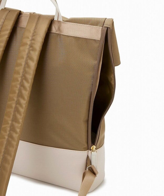 TOPKAPI 【Breath TOPKAPI】RIPPLE リプル エコナイロン コンビ リュック / バッグパック ベージュ