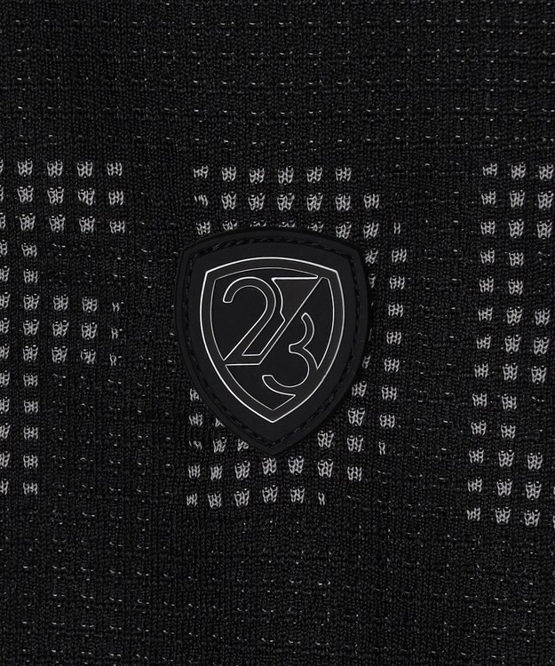 23区GOLF 【WOMEN】ロゴジャガードトラックジャケット ブラック系5