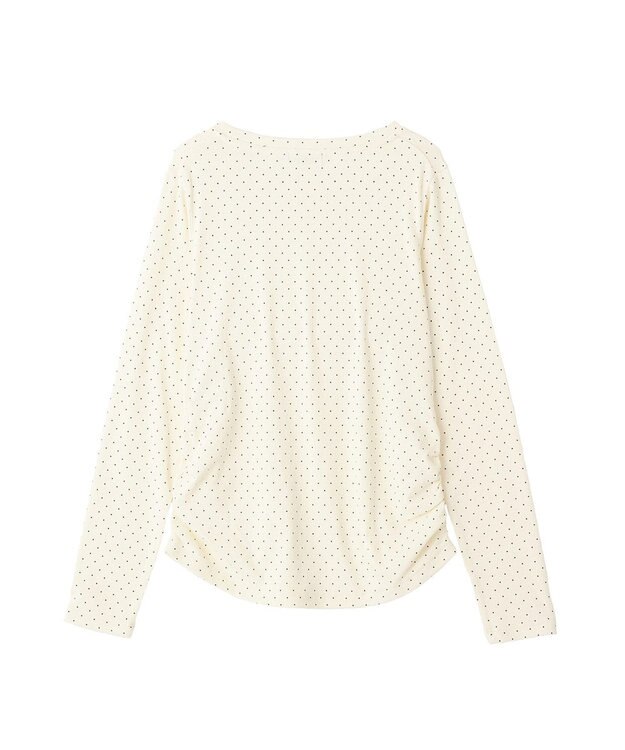 earth music&ecology サイドギャザープルオーバー Dot