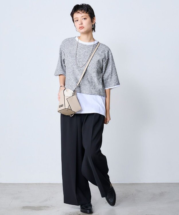 MioFIRANO DOOR H001 ショルダーバッグ ミニケース付き IVORY