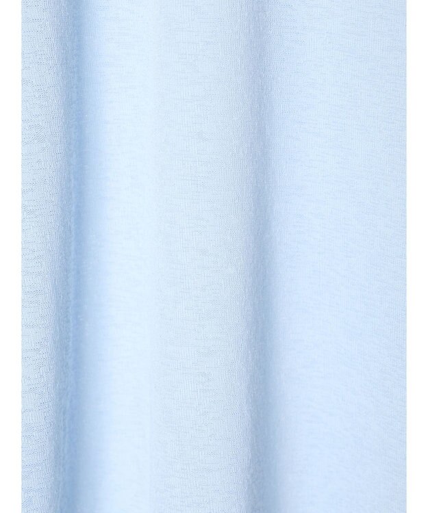 Green Parks 袖チュールドッキングプルオーバー Sax