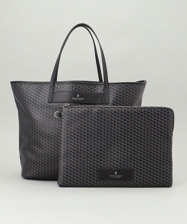 GOTAIRIKU 【ビジネスカジュアルに最適】オリジナル 3WAYトートバッグ ダークブラウン系8