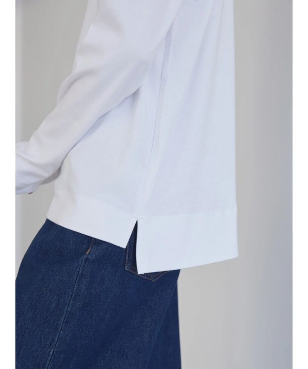 AMERICAN HOLIC Ｄａｉｌｙ　クルーネックカットプルオーバー Off White