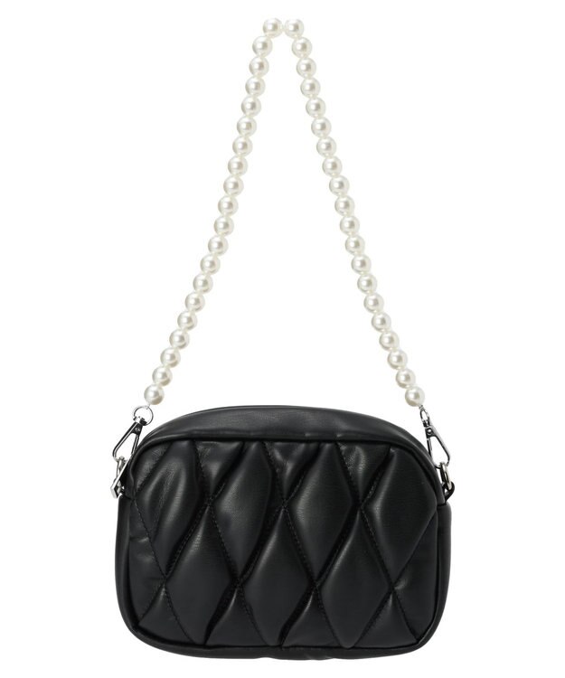 Green Parks ・ＫＯＳＳＯＲＥＣＯ　パールハンドルキルトショルダー Black