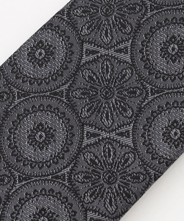 JOSEPH HOMME 【日本製】モスクジャガード　ネクタイ グレー系7