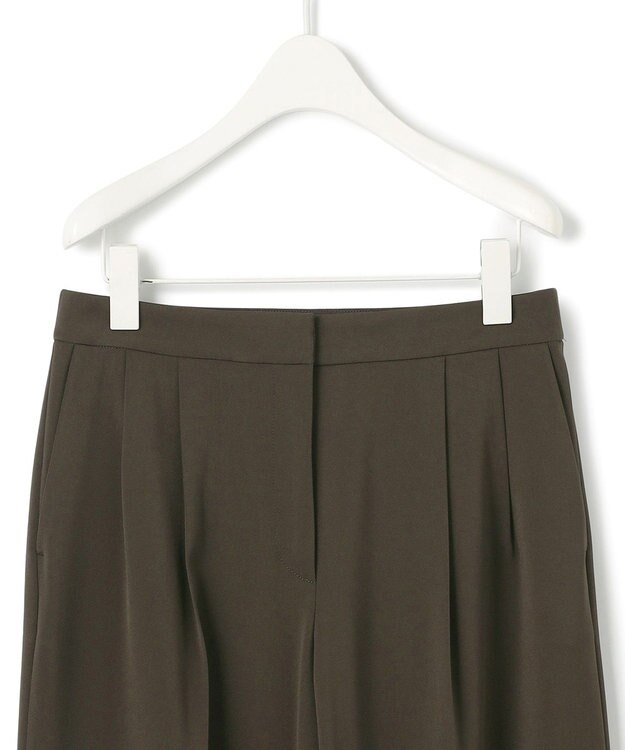 ICB L 【新色追加・防シワ・速乾・洗える】Fied ワイドパンツ カーキ系