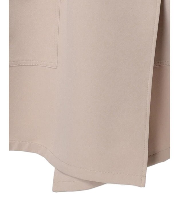 earth music&ecology ニュアンスビッグカラーコート Beige