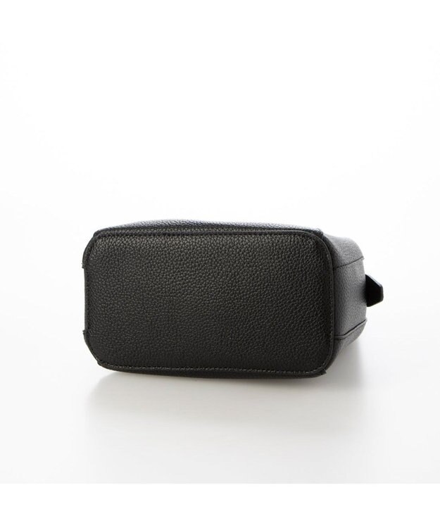 UNBILLION カシュカシュ cachecache / シボ合皮ミニバゲットバッグ ブラック