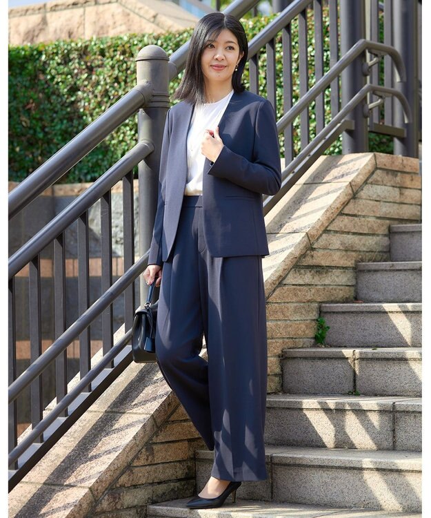 UNFILO ドレープサテンブラウス エクリュ