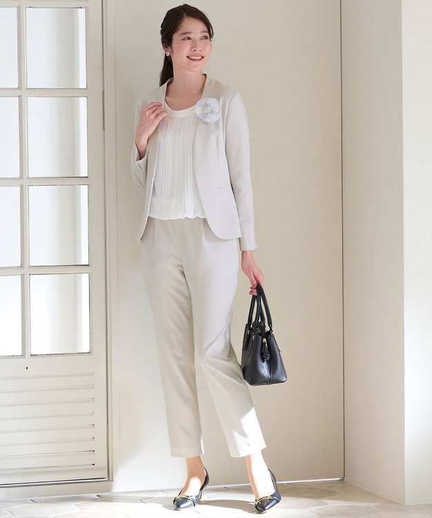 ANY SIS 【美人百花7月号掲載】ドロップストーン イヤリング シルバー