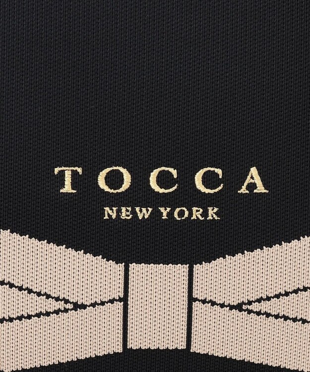 TOCCA TOUCHER KNIT BAG ニットバッグ ブラック系