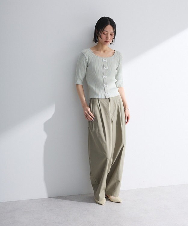 Green Parks ・ＥＬＥＮＣＡＲＥ　ＤＵＥ　コクーンタックパンツ Khaki