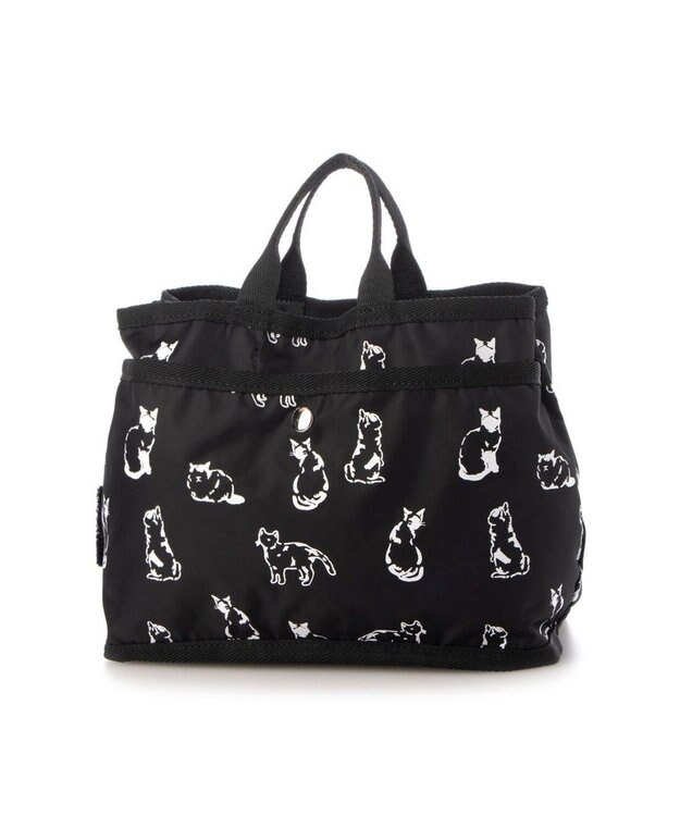 UNBILLION カシュカシュ cachecache / キャットプリントバッグインバッグ ブラック