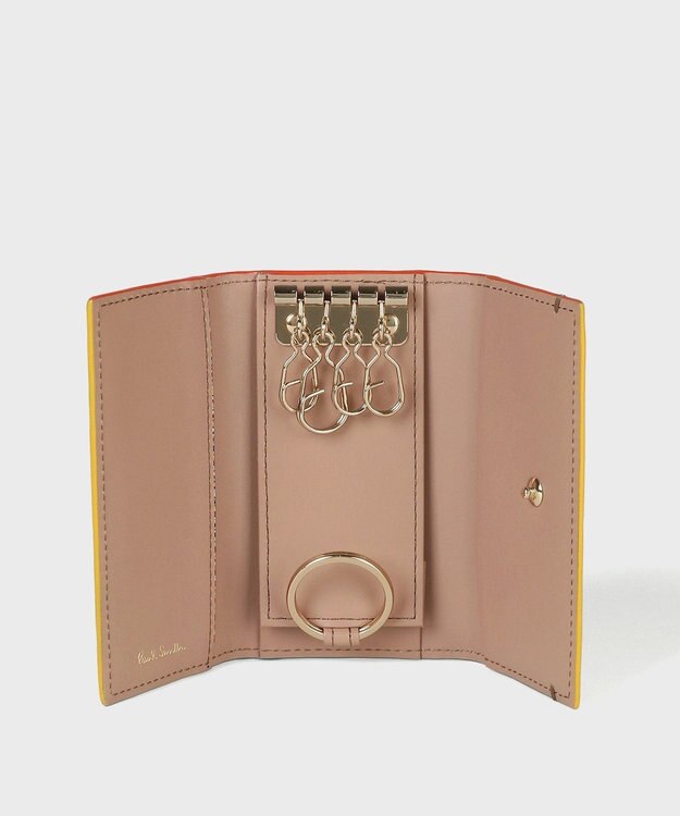 Paul Smith カラードエッジ キーケース イエロー