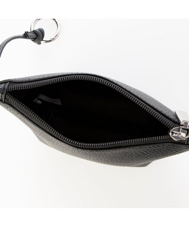 UNBILLION カシュカシュ cachecache / シボ合皮ミニバゲットバッグ ブラック