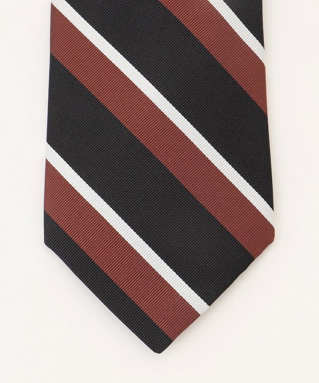 J.PRESS MEN 【J.PRESS ORIGINALS】REGIMENTAL TIE / JAPAN MADE ブラック系1