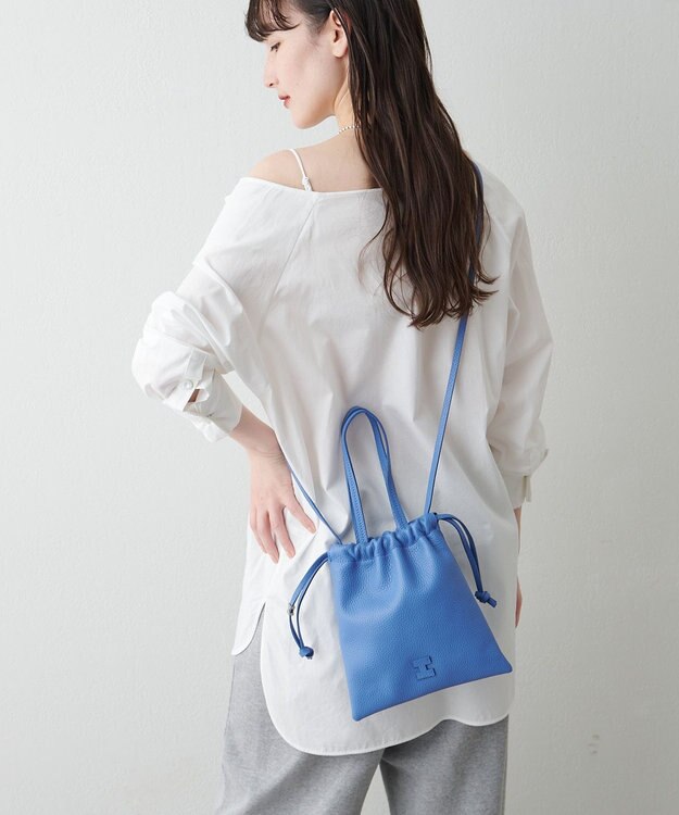 IACUCCI 【BEST SELLER】グラネッロ 2WAYTOTE  CERVO ブルー