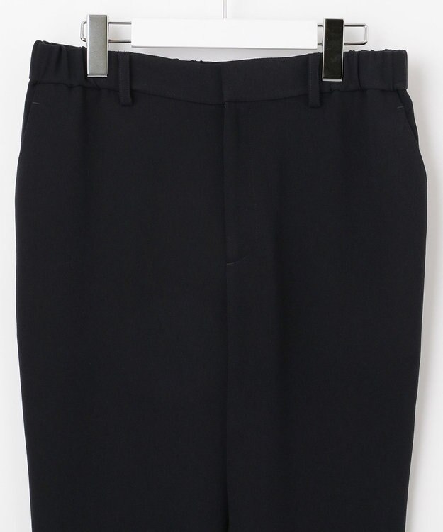 自由区 【XSサイズ～/洗える】ソフトサルエルパンツ ネイビー系