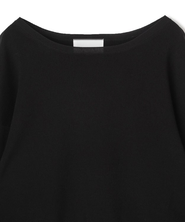 BEIGE， LAURA / ドライタッチ ストレッチニットプルオーバー Black