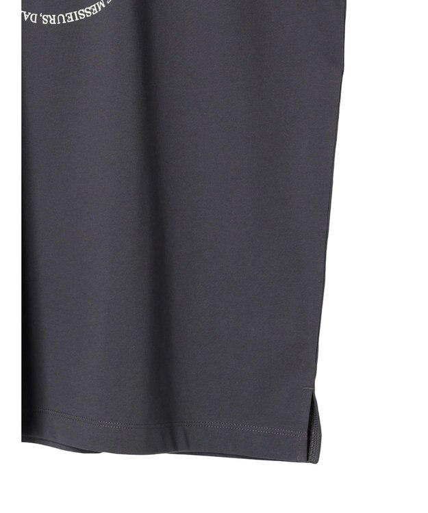 earth music&ecology ＴＥＲＲＥ　ＢＡＴＴＵＥ　フレンチＴ Charcoal Gray