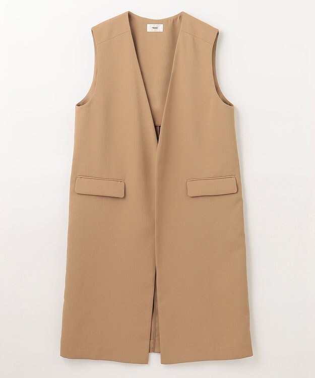 NAVE 【ReNAVE 吸水速乾】ホロウツイルベスト キャメル